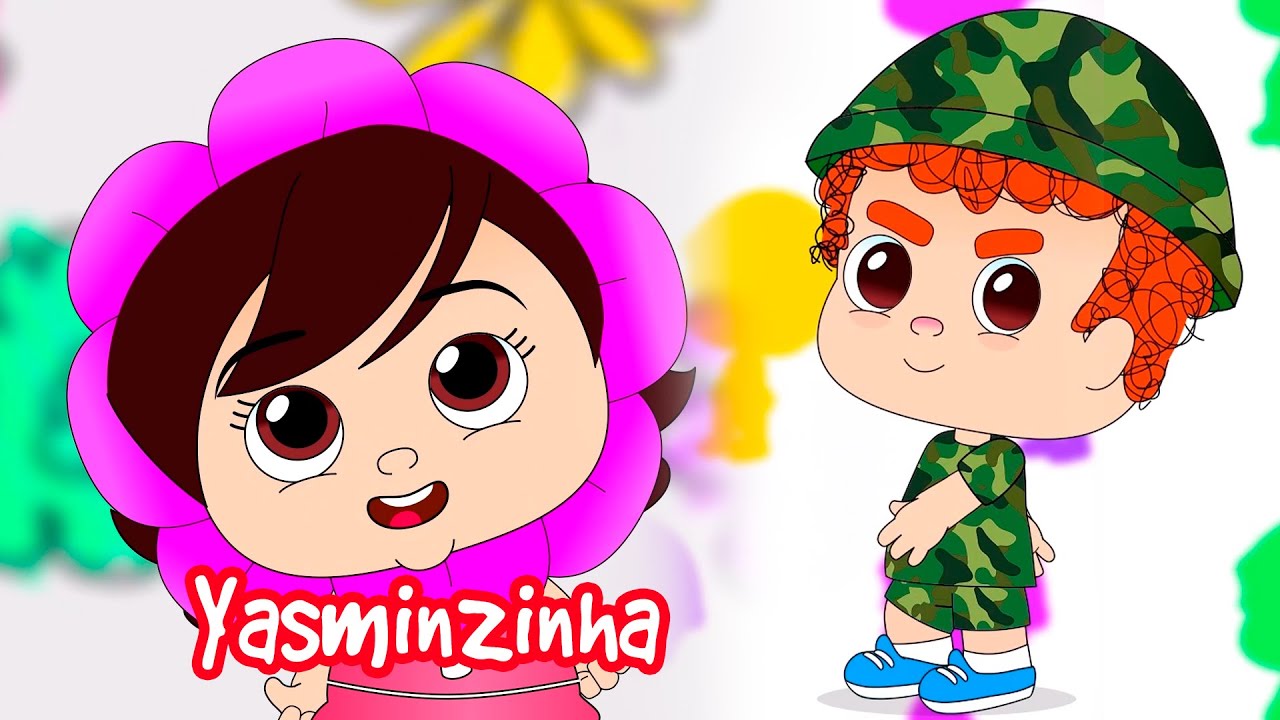Yasminzinha – Florzinha e Soldadinho de Jesus – Música Gospel Infantil – Desenho