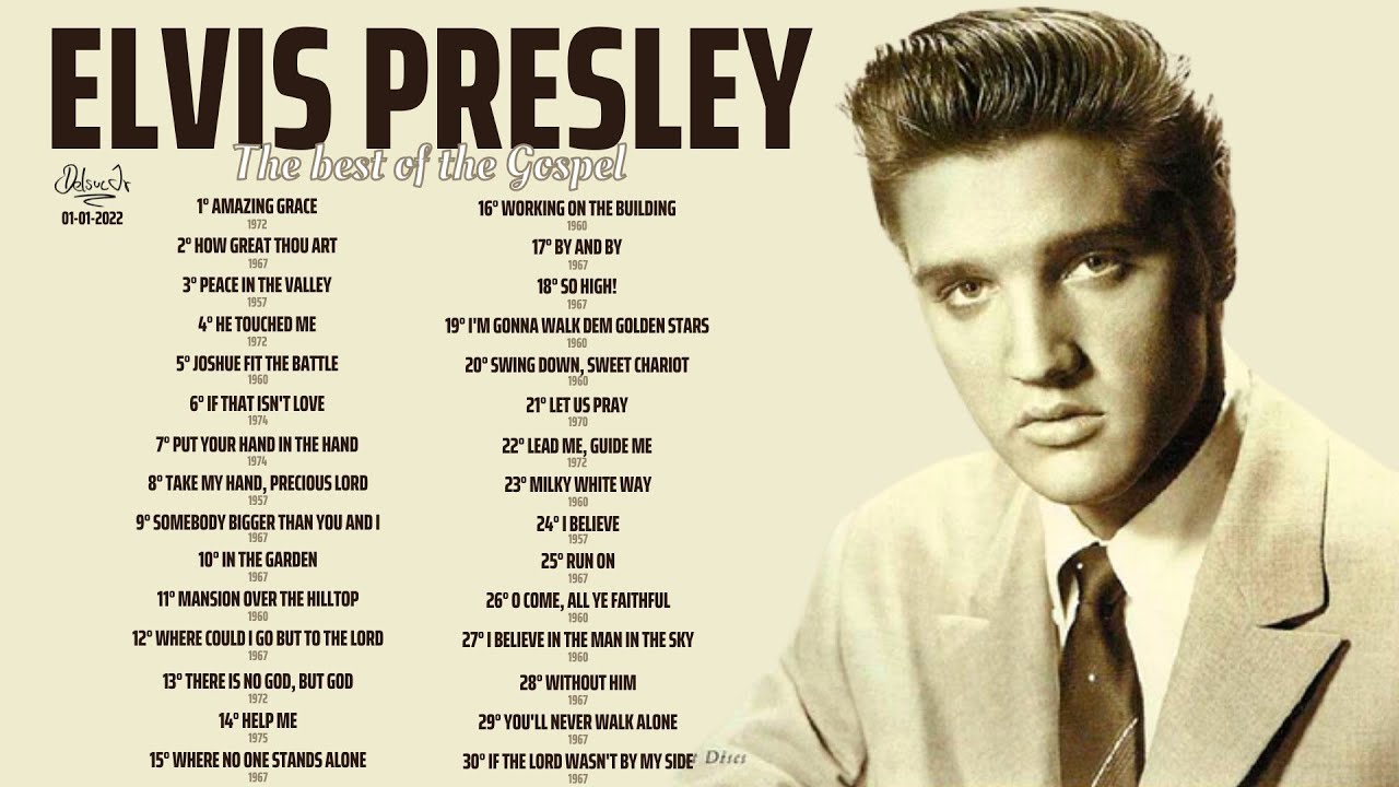 ELVIS PRESLEY – The best of the Gospel (30 songs) 2022