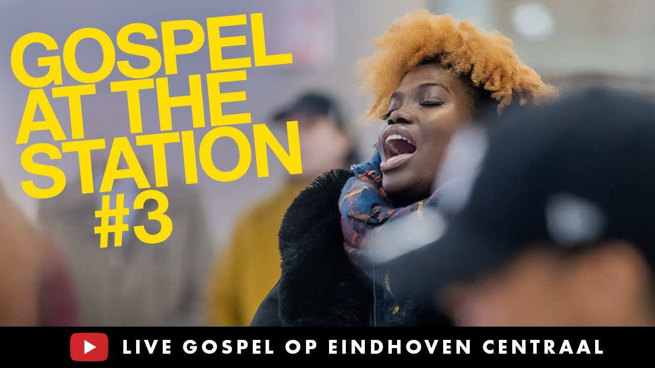 Live worship GOSPEL AT THE STATION #3 – Presence Choir op Eindhoven CS Centraal Station