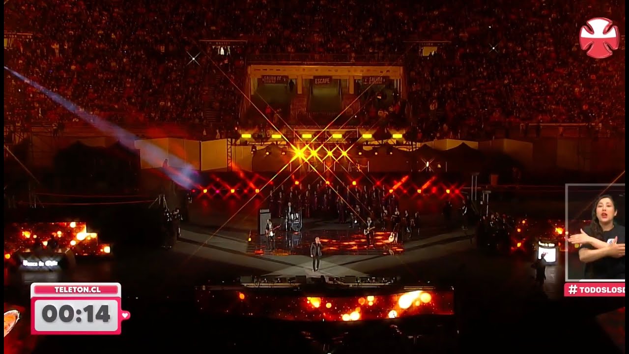 Chile Gospel Teleton 2022, acompañando a Luis Jara