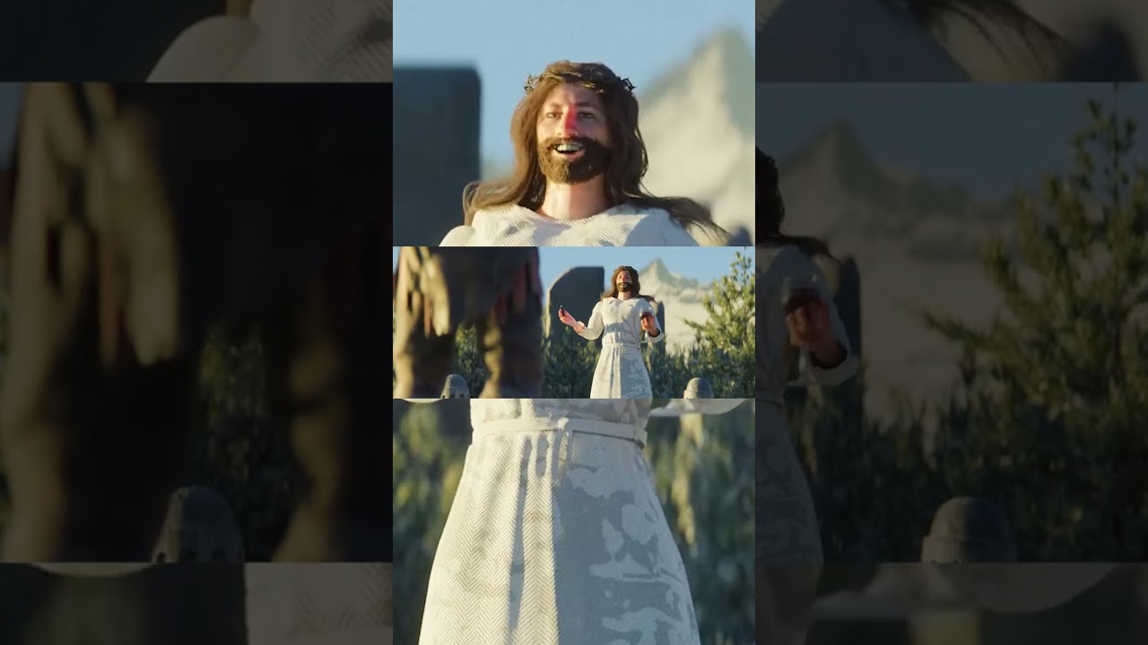 game cosplay menjadi tuhan || i'm jesus christ