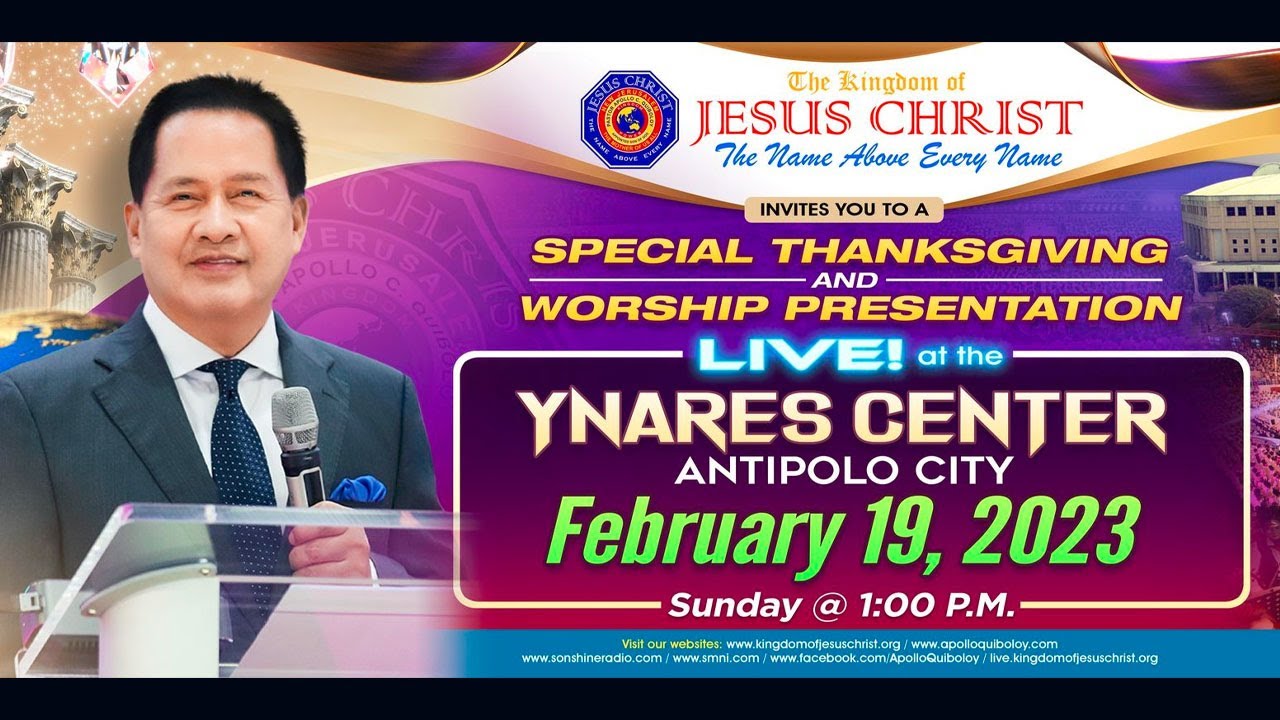 WATCH TWP LIVE: SOUNDS OF WORSHIP at Ynares Center, Antipolo City, Philippines