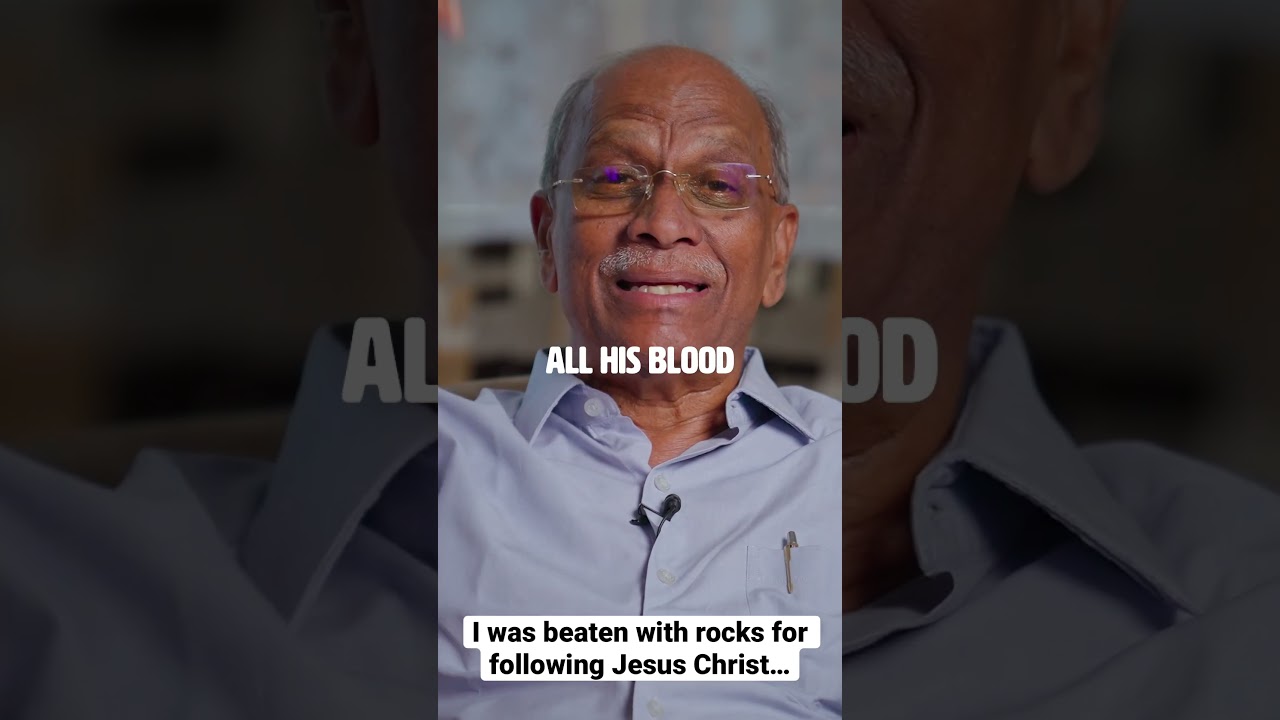 I was beaten with rocks for follow Jesus Christ…