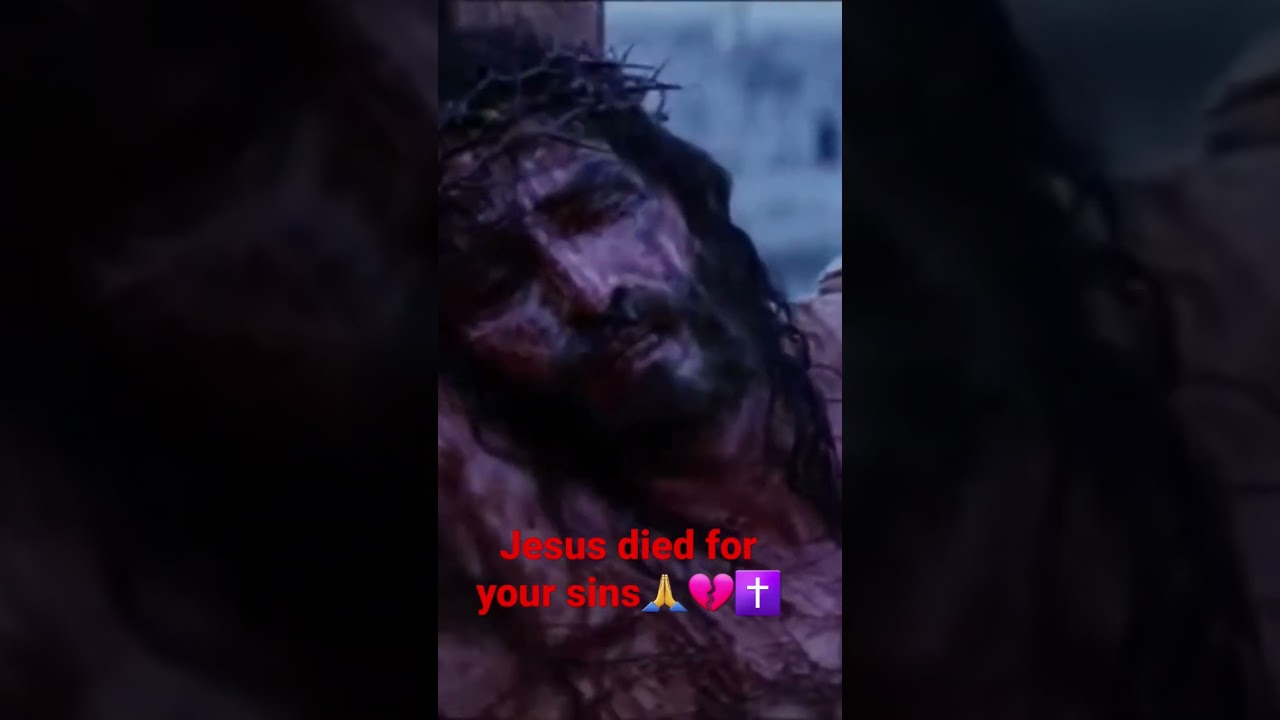 How Jesus Really Died On The Cross 🙏💔✝️#jesus #god #bible #shorts #short #youtube #fyp