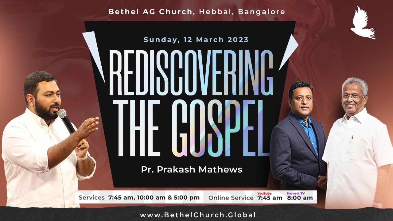 BAGC Sunday Worship | Rediscovering The Gospel | 12 Mar 2023 | LIVE #BAGC