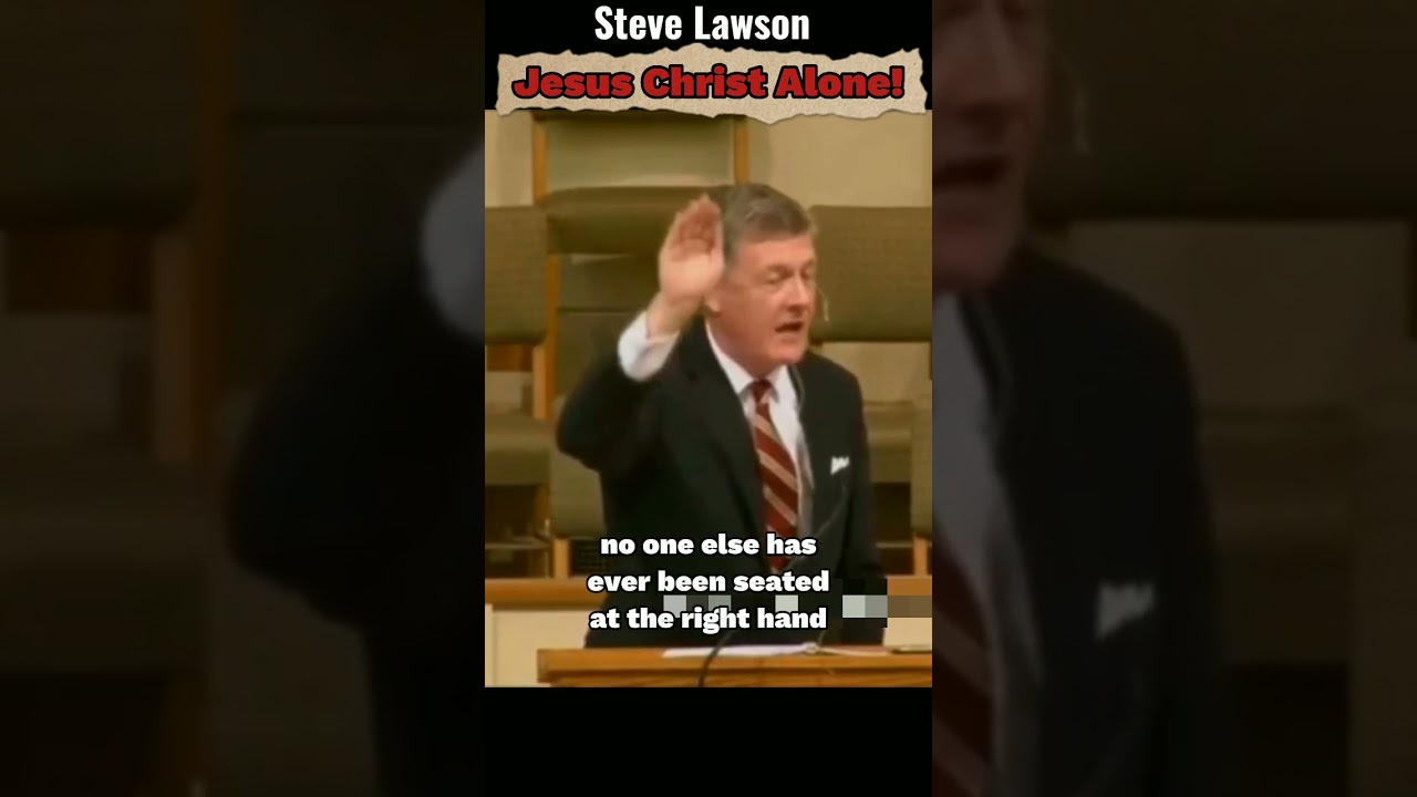 SALVATION In JESUS CHRIST Alone | Steve Lawson #shorts #stevelawson #jesus